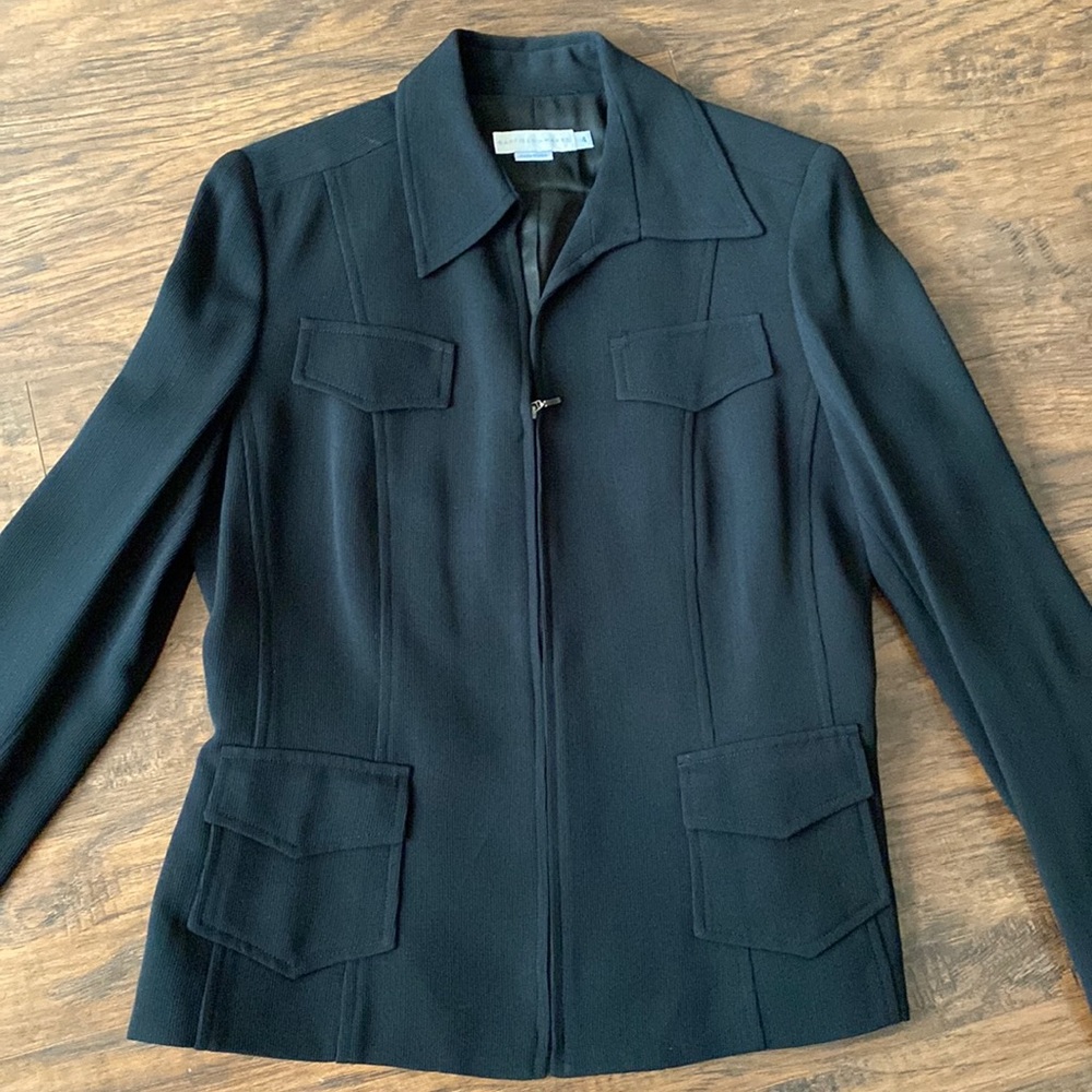 G&M zip suit jacket - Sz 4